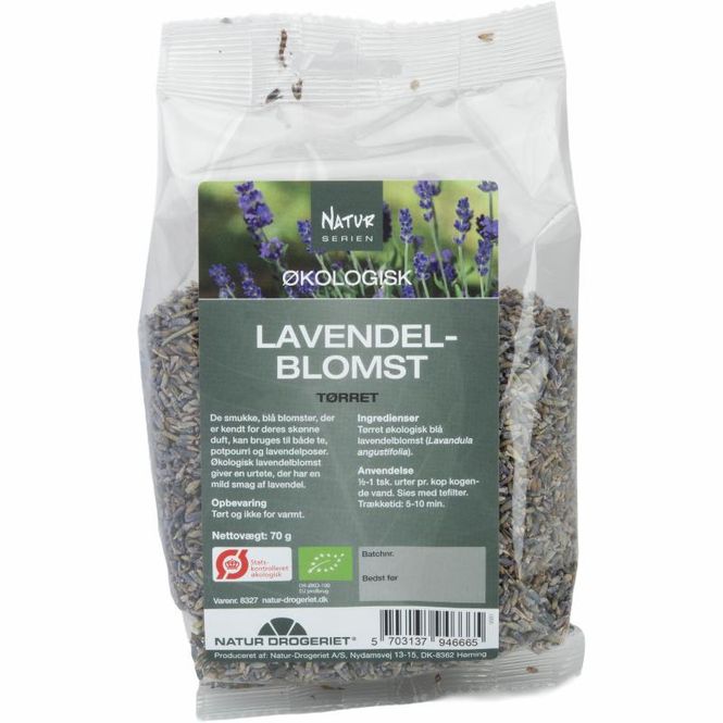 Hovedbilde Lavendelblomst tørket økologisk 70 g Natur-Drogeriet