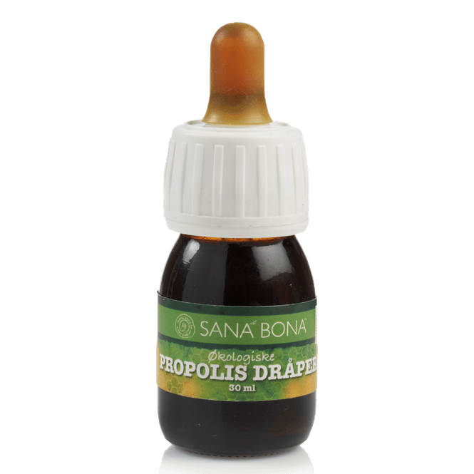 Hovedbilde Propolisdråper (propolistinktur) økologisk 30 ml Sanabona