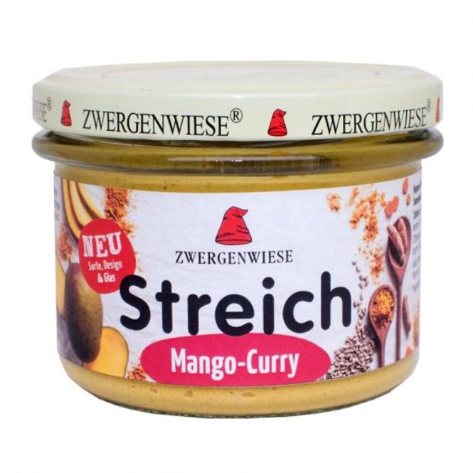 Hovedbilde Streich Mango & Curry økologisk vegan 180 g Zwergenwiese