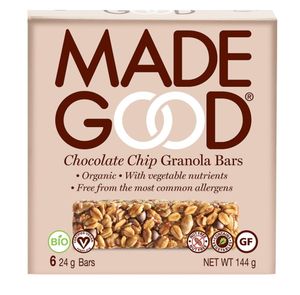 Bilde av Müslibar med sjokoladebiter økologisk 6 x 24 g MadeGood
