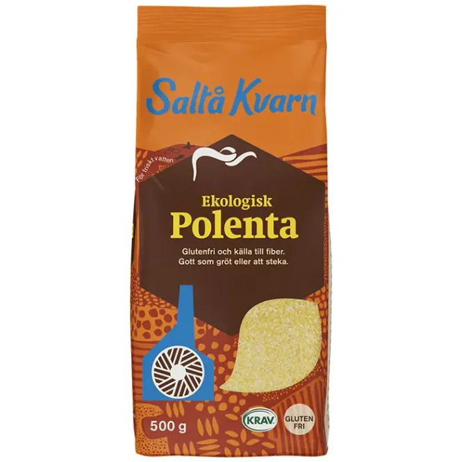 Hovedbilde Polenta økologisk 500 g Saltå Kvarn