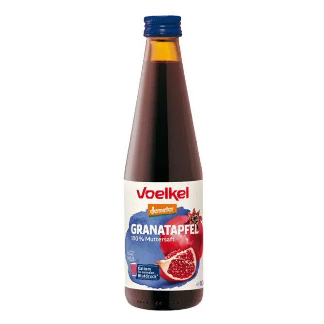 Hovedbilde Granateplejuice økologisk Demeter 0,33 l Voelkel
