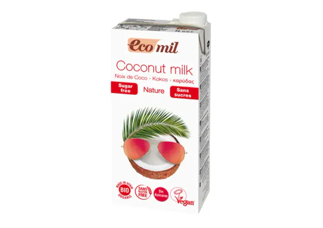 Hovedbilde Kokosmelk økologisk (8,5 % kokos) Ecomil 1 liter